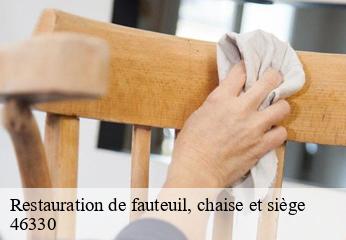 Restauration de fauteuil, chaise et siège  orniac-46330 TAPISSIER 46