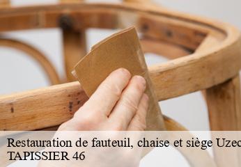 Restauration de fauteuil, chaise et siège  uzech-46310 TAPISSIER 46