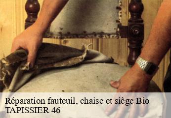 Réparation fauteuil, chaise et siège  bio-46500 TAPISSIER 46