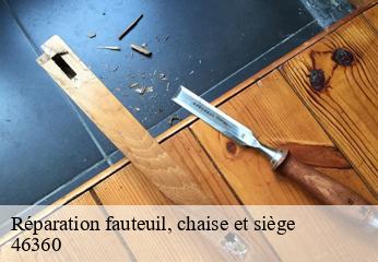 Réparation fauteuil, chaise et siège  senaillac-lauzes-46360 TAPISSIER 46