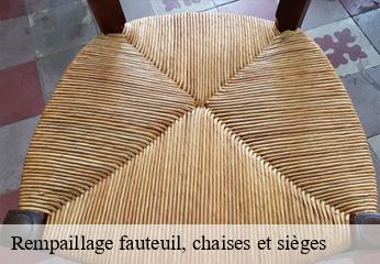 Rempaillage fauteuil, chaises et sièges  baladou-46600 TAPISSIER 46