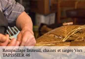 Rempaillage fauteuil, chaises et sièges  vers-46090 TAPISSIER 46