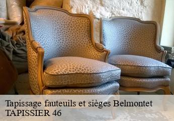 Tapissage fauteuils et sièges  belmontet-46800 TAPISSIER 46
