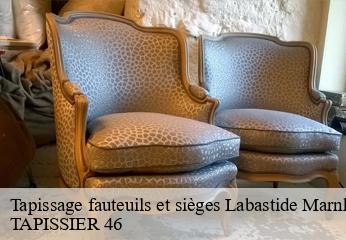 Tapissage fauteuils et sièges  labastide-marnhac-46090 TAPISSIER 46