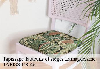 Tapissage fauteuils et sièges  lamagdelaine-46090 TAPISSIER 46
