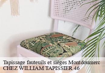 Tapissage fauteuils et sièges  montdoumerc-46230 CHEZ WILLIAM TAPISSIER 46