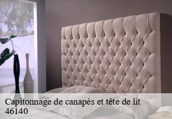 Capitonnage de canapés et tête de lit  belaye-46140 TAPISSIER 46