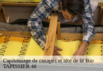 Capitonnage de canapés et tête de lit  bio-46500 TAPISSIER 46