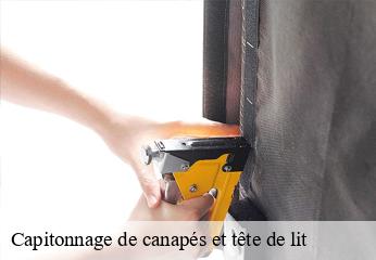 Capitonnage de canapés et tête de lit  douelle-46140 TAPISSIER 46