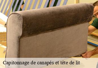 Capitonnage de canapés et tête de lit  montclera-46250 TAPISSIER 46