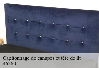 Capitonnage de canapés et tête de lit  vidaillac-46260 TAPISSIER 46
