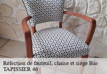 Réfection de fauteuil, chaise et siège  bio-46500 TAPISSIER 46
