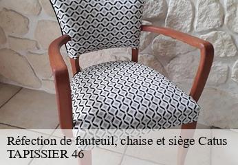 Réfection de fauteuil, chaise et siège  catus-46150 TAPISSIER 46