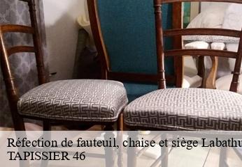 Réfection de fauteuil, chaise et siège  labathude-46120 TAPISSIER 46
