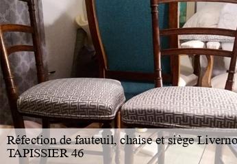 Réfection de fauteuil, chaise et siège  livernon-46320 TAPISSIER 46