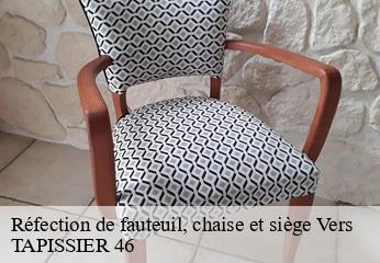 Réfection de fauteuil, chaise et siège  vers-46090 TAPISSIER 46