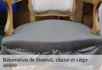 Rénovation de fauteuil, chaise et siège  bagat-en-quercy-46800 CHEZ WILLIAM TAPISSIER 46