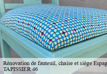 Rénovation de fauteuil, chaise et siège  espagnac-sainte-eulalie-46320 TAPISSIER 46